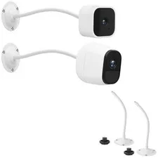2 Pack Camera Flexible Wall Mount Holder Compatible with Arlo/Blink/Reolink/N...
