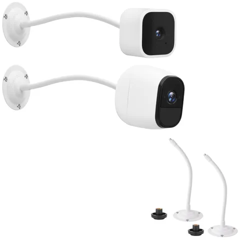 2 Pack Camera Flexible Wall Mount Holder Compatible with Arlo/Blink/Reolink/N...