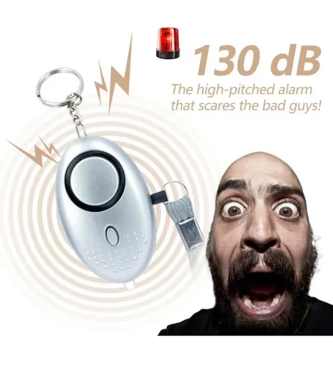 SOS Personal Anti-Aggression Alarm 130 Db Sound Personal Defense Anti-Harassment