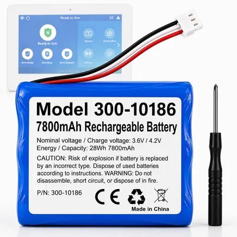 Battery for ADT Command Panel ADT5AIO-1 ADT5AIO-2 ADT5AIO-3 ADT7AIO-1, Honeyw...