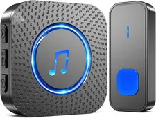 Wireless Doorbell Outdoor Home Waterproof Wireless 400m LED Receiver Ner
