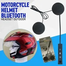 Hi-Fi Bluetooth5.3 Motorbike Helmet Headset Motorcycle Call Music Headphone NE88