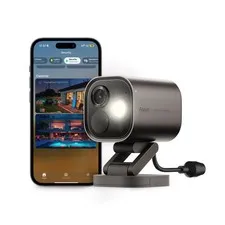 Aqara 4MP Camera POE-Grey, Gray - PoE Version (Ethernet Supported, No Wi-Fi)