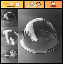 Large 13.3" Clear Acrylic Dome Cover for Indoor/Outdoor CCTV Security Camera Hou