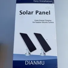 Dianmu Solar Green Energy, Charging For Outdoor Security Camera New Open Box