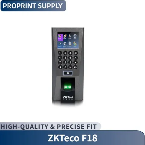 2.4-inch Screen ZKTeco F18 ID/IC/WiFi/ADMS Biometric Fingerprint Time Attendance