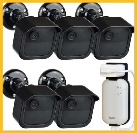 Blink Outdoor 4th & 3rd Gen Camera Mount 5-Pack Weatherproof Indoor Outdoor