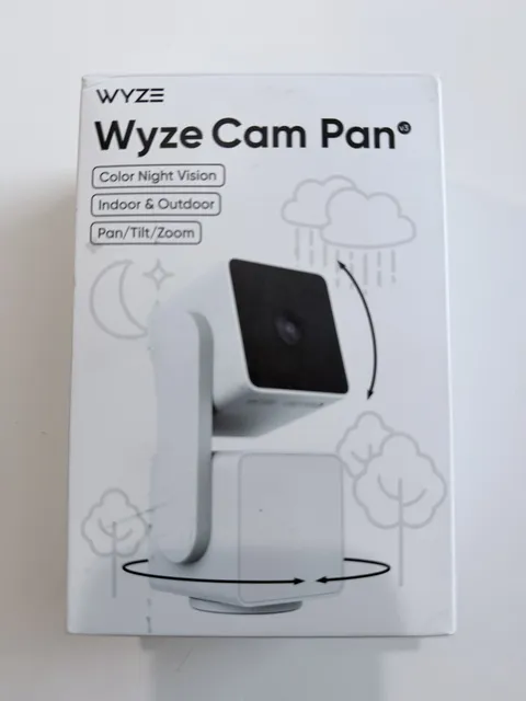 Wyze Cam Pan V3 1080p Indoor/Outdoor Wi-Fi Pan Tilt Zoom Smart Home Camera NEW