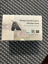 Wireless Security Camera With Solar Panel
