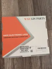 WAH LIN PARTS Black Electronic Fireproof Gun Safe Replacement Lock With Keypad