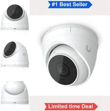 PoE Security Camera 2K 4MP Outdoor Bullet 102 Degree Wide View Night Vision AI