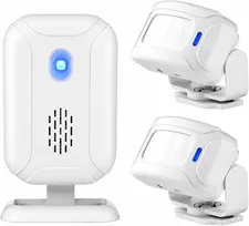 Wireless PIR Motion Sensor Detector Security Alarm Chime,Shop Store Office Home