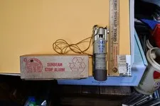 Vintage Sunbeam Stop Alarm AD-1 99-10 SM20067-4 NOS