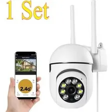 8MP WiFi PTZ Security Camera 4X Zoom Two-Way Audio Night Vision
