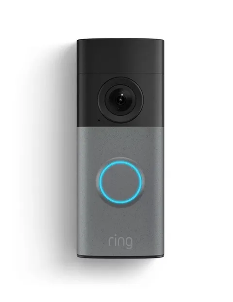 Ring - Wired Doorbell 2K (newest model), Retinal 2K with wide-angle video, up...