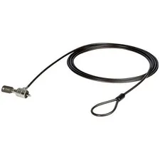 Lindy 21150 Laptop Security Key Lock Silver Metal 2M Cable Length