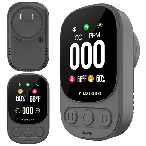 Portable Carbon Monoxide Detector For Home And Warehouse With High Sensitivity 