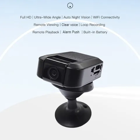 Mini WiFi Security Camera 1080P HD Wireless Camera Motion Detection Remote View