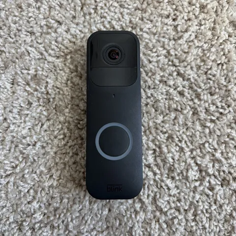 Blink Video Doorbell Camera Wi-Fi Smart Security System Model BDM00200U Black