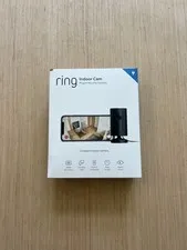 Ring Indoor Security Camera 1080P HD Plug In Black Used