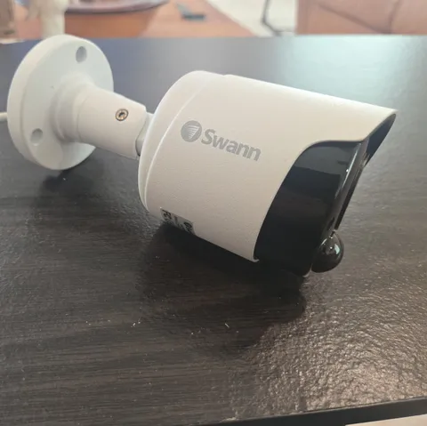 1 Used Swann NHD-865MSB 5MP Bullet CCTV Camera PIR Heat Motion InfrRed NVR 8580