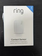 Ring Alarm Contact Sensor 2-Pack Wireless Z-Wave White, Alexa Compatible