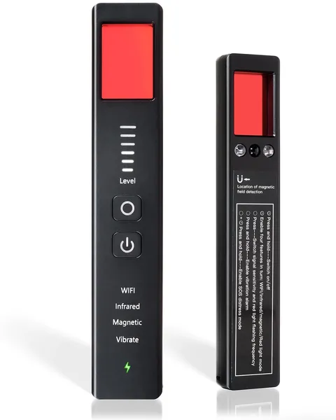 Hidden Camera Detector, Wireless RF and Infrared Scanner – AI-Powered Anti-Sp...