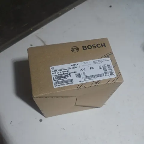 New Bosch NDS-5704-F360-W Flexidome 5100i 12MP IP 360° Panoramic PoE Dome Camera