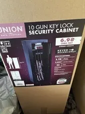 Union 10 Gun Key Security Cabinet - Brand New Still In Box