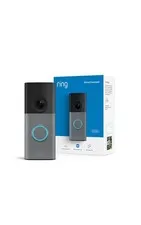 Ring Wired Doorbell (newest model) Wide Angle Retinal 2K up to 6x Enhanced Zoom