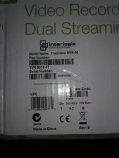  UTC INTERLOGIX TRUVISION DVR 60 TVR-6016 16-CHANNEL RECORDER CCTV IP & ANALOG  