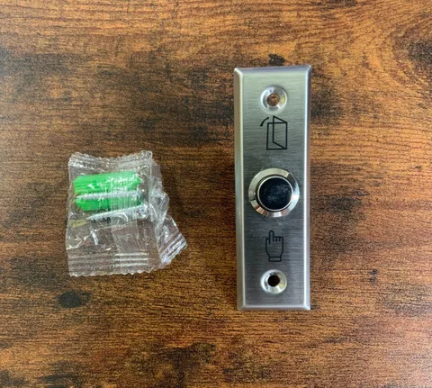 BRAND NEW - Mini Door Release Push Exit Button, Stainless Steel