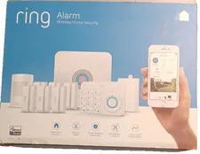 Ring Alarm Wireless Home Security System Kit  w/ Keypad Motion Sensor White
