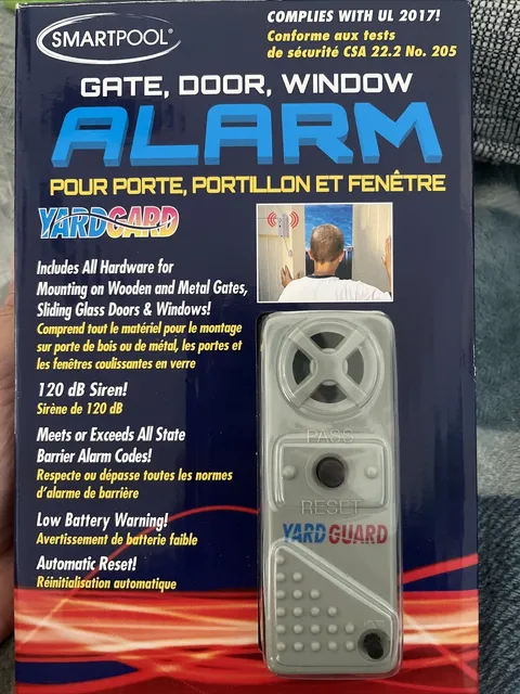SmartPool YardGard Gate Door Window Alarm for Pool Protection YG03