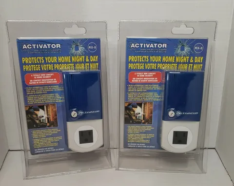 NIP 2x Activator RX-8 Motion Detector Safety & Security Device Sensor Scanner