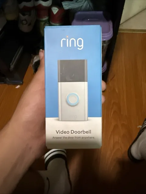 Wired Camera Doorbell Ring Factory-Sealed New In Box Never Used