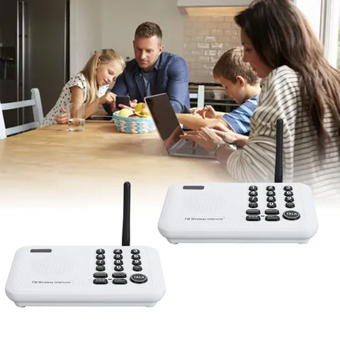 Wireless Intercom System 3280ft Long Range 10 Channel 3 Code Anti Interfere RRRM
