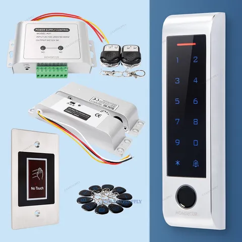 HOMSECUR Gate Door WIFI Access Control System Kit For Office Building Apartment