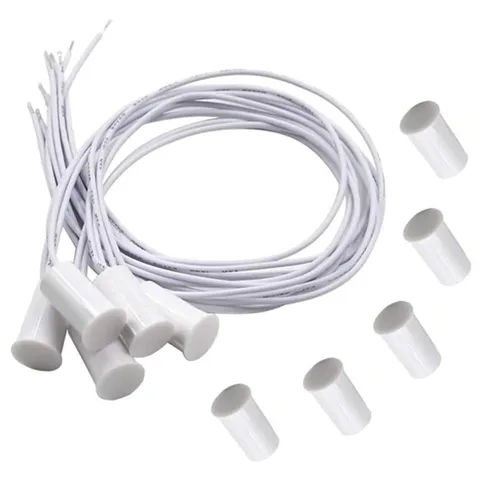 5 Sets Magnetic Door Switch RC-33 NC Recessed Wired Security Window Door Cont...