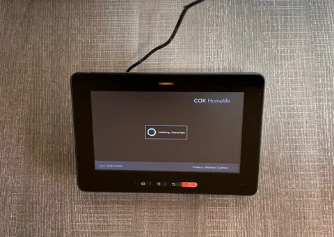 COX TCA301COX2 Homelife Security Control Panel w/ Power Supply