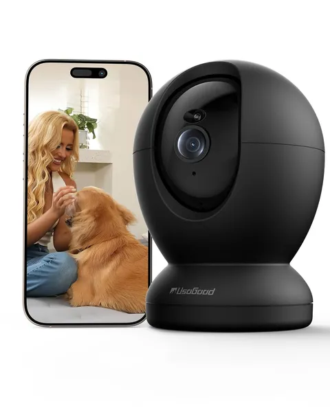 4MP Pet Camera with Phone App, 2.4G & 5G WiFi Indoor Security Camera for Home...