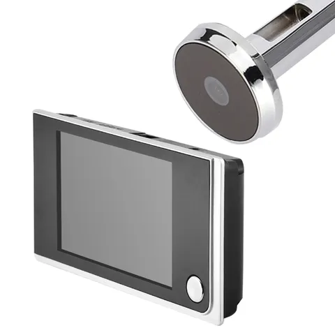 Mini HD Electronic Peephole Viewer For Home Use Zinc Alloy Easy To Use