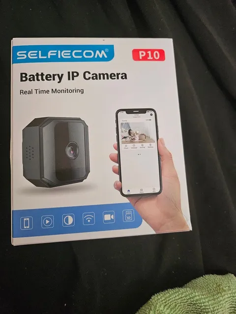 Selfiecom P10 Battery IP Camera with Real-Time Monitoring