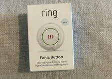 Ring Panic Button Distress Signal for Ring Alarm, Z-Wave, White