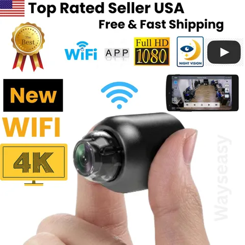 1080P Mini Camera CCTV WiFi HD IP Night Vision Camcorder Home Security Cam US
