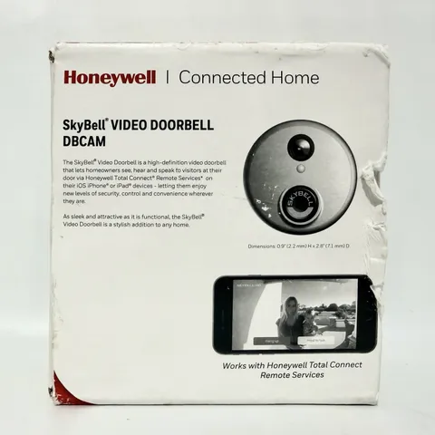 Honeywell Skybell HD Video Doorbell DBCAM Color Night Vision Silver New NOS