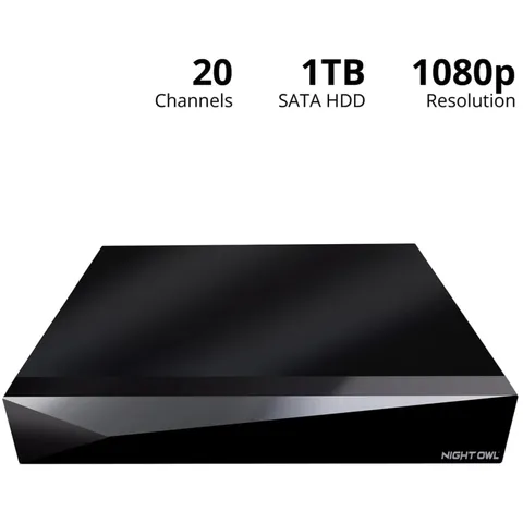 1080p Home Security DVR with 2-Way Audio