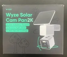 NEW Sealed Wyze Solar Cam Pan 2K Color Night Vision 360 Pan/Tilt Wi-Fi