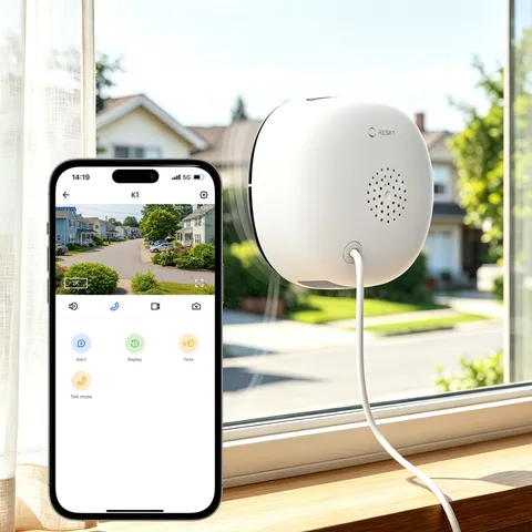 Wansview 2K Window Camera 2.4G/5Ghz Wifi Indoor Cameras for Home Security NEW