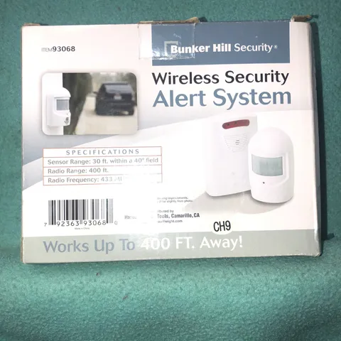 Bunker Hill Driveway Alert System 93068 WORKS UP TO 400 FT AWAY. " LOT Z"